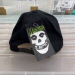 MISFITS – BLOOD DRIP SKULL BASEBALL CAPS (FRONT)